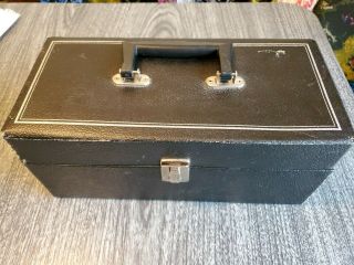 Vintage Am Pak Deluxe No.  1010 8 - Track Tape Storage Case - Holds 15 Tapes