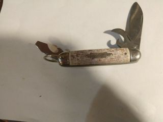 Vintage Colonial Prov Usa Campmaster Pocket Knife