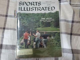 Sports Illustrated - August 25th,  1958 - Pine Valley Golf Course/world 1