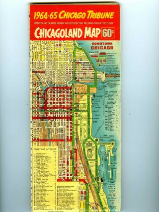 Chicago Illinois Vintage 1960 