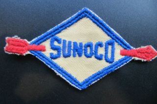 Sunoco Employee Uniform Embroidered Patch - Vintage / Nos