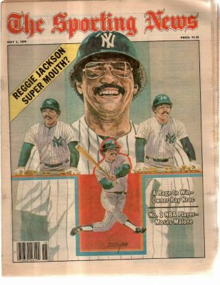 The Sporting News Newspaper May 5,  1979 Mouth Yankees 