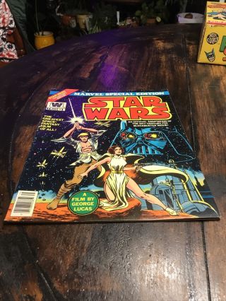 Vintage Marvel Special Edition Star Wars 1 Giant Treasury Comic 1977 Oversize