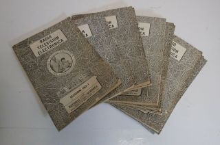 (s) Vintage Spanish Language Radio Television Electronics Repair Booklets