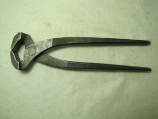 Vintage Diamond 8 " End Cutting Nippers Usa Made