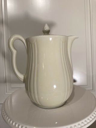 Vintage Art Deco Yellow Teapot Coffee Pot Hall ?un Marked