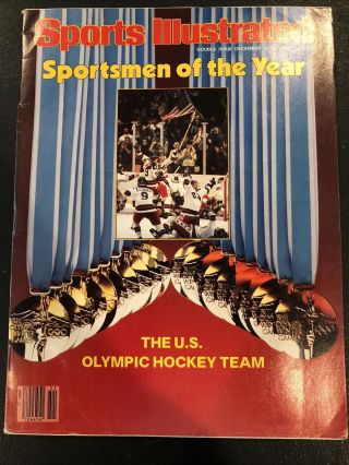 Two Sports Illustrated 1980 Olympic Hockey Miracle On Ice 2