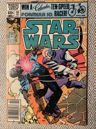 Vintage Star Wars Marvel Comic Book Collectors Vol 1 No 56 February 1982
