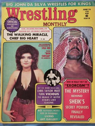Wrestling Monthly June 1974