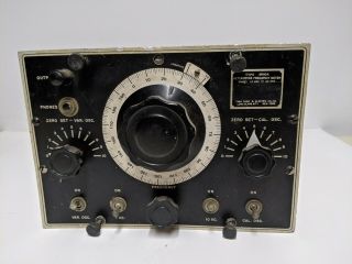 Vintage Heterodyne Frequency Meter