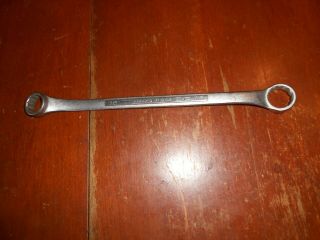Vintage Craftsman Offset Double Box End Wrench 3/4 " & 7/8 " Forged In Usa