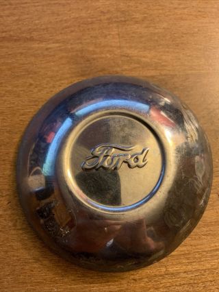 Classic 4 " Vintage Ford Hubcap Ford Motor Company Dog Dish Hub Cap Center Cap