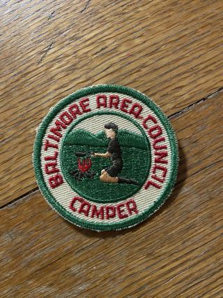 Bsa Baltimore Area Council Camper - Vintage