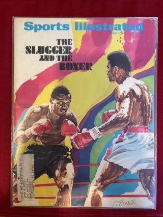 Sports Illustrated March 1971 - Muhammad Ali - Joe Frazier Cover -