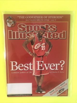 February 21,  2005 Lebron James Cleveland Cavaliers Cavs Sports Illustrated