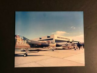 Mcdonnell Douglas Produced 2998,  2999 3000 F - 4 Phantom At Stl Plant - Reprint