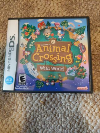 Vintage Nintendo Ds Animal Crossing: Wild World 3ds