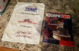 Nfl Game Day,  Cowboys Vs.  Packers,  January 14,  1996 With Towel Giving At Game