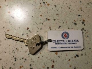 Vintage The Royal Orleans Hotel Key 457,  Orleans,  Louisana