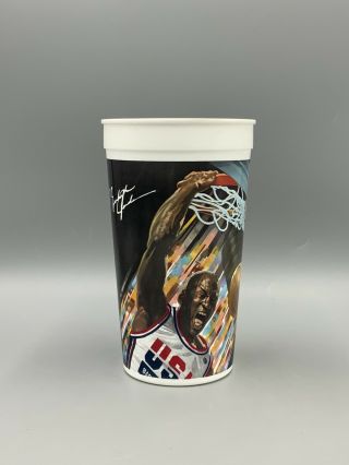 Vintage Michael Jordan Team Usa Mcdonald’s Drink Cup 5 Of 10 (1992)