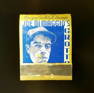 1950s Joe Dimaggio Grotto Fisherman 