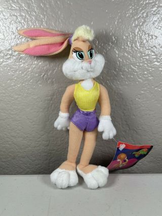 Vintage Looney Tunes 1996 Space Jam Mcdonalds Stuffed Plush Toy Lola Bunny 9”