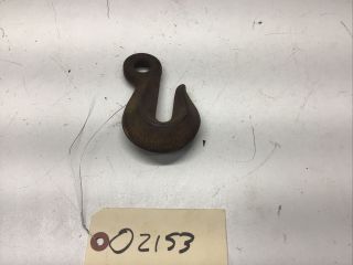 Vintage Warren Axe & Tool Cast Iron Wide Mouth Eye Hook For Chain