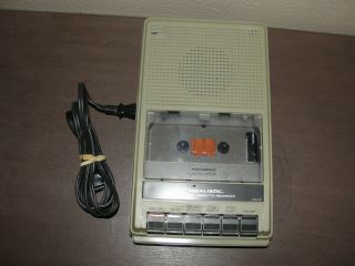 Vintage Realistic Ac/battery Cassette Recorder Ctr - 72,  W/power Cord