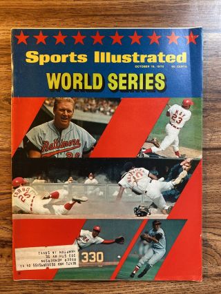 Vintage Sports Illustrated October 19,  1970 Baltimore Orioles World Series Nrmt