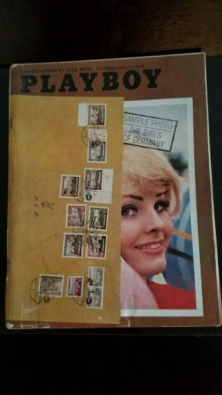 Vintage November 1964 Issue Of Playboy - Featuring " The Girls Of Germany " Vg