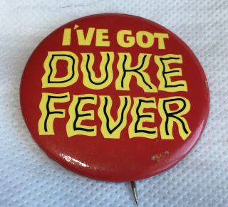 Vintage Albuquerque Dukes “i’ve Got Duke Fever” Button
