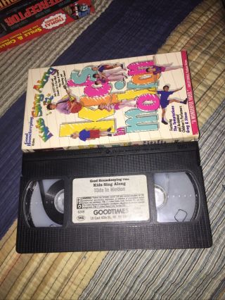 Kids in Motion VHS Tape With Scott Baio Vintage - Temptations Good Housekeeping 3