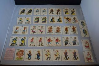 Vintage Whitman Publishing Co.  Old Maid Card Game 1950’s Full Set -,  No Box