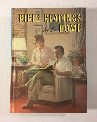 Bible Readings For The Home Book Seventh Day Adventist Hardcover Vintage 1980