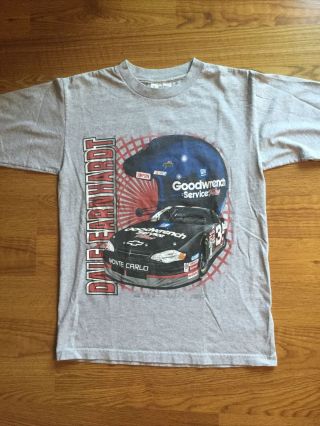 Vintage Dale Earnhardt Nascar Intimidator Competitors View T Shirt Size Medium