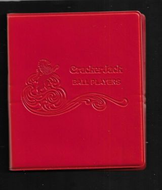 1993 Cracker Jack Baseball 24 Players 1915 Reprint W/binder & Blue Book,  Nrmt,
