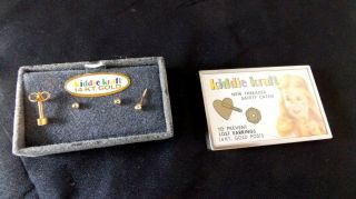 Vintage Kiddie Kraft 14kt Earrings