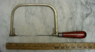 Vintage Millers Falls No.  43 Coping Saw,  Carpentry Tool,  L@@k