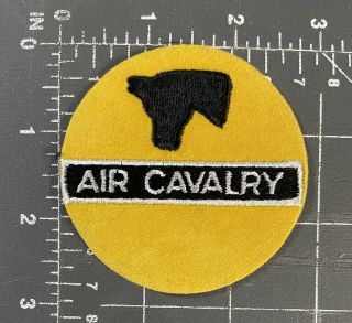 Vintage Air Cavalry Patch Us United States Army 1st Combat Division Fort Hood Tx
