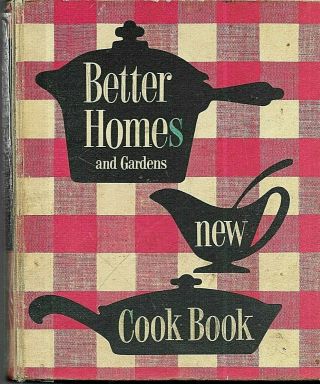 Vintage Better Homes And Gardens Cook Book (1962,  5 - Ring Binder)