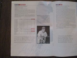 July 30 - 31,  1995 Baseball Hall of Fame Program and Collector ' s Pin with Schmidt 3