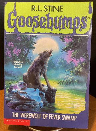 Vintage Goosebumps 14 The Werewolf Of Fever Swamp - R L Stine - 1st Edition 1993