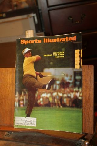 Vintage Sports Illustrated June 26,  1967 Jack Nicklaus
