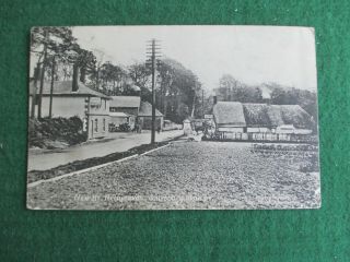 Rp Vintage Postcard Rd Netheravon Salisbury Plain 1919