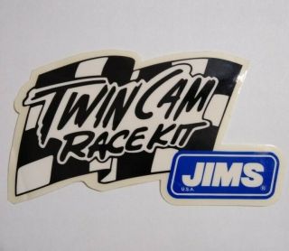 Jims Twin Cam Race Kit Sticker