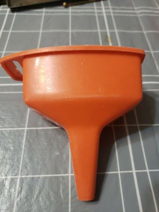 Rubbermaid Vintage Kitchen Funnel Orange