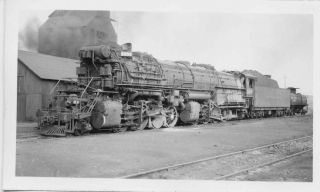 7f338 Rp 1940 Denver & Rio Grande Western Railroad Engine 3606 Denver Co