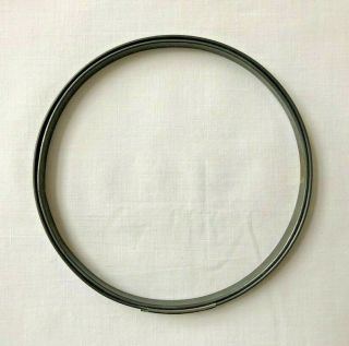 Crafts - Vintage 7 " Round Metal Embroidery Cross Stitch Hoop Cork Lined