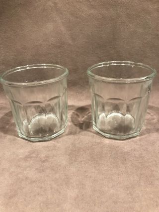 Vintage Set Of 2 Luminarc 500 Glass Clear Tumbler 14 Oz Cond