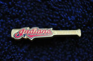 Cleveland Indians " Baseball Bat With Script Logo " Unusual